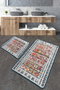Mijölnir Juego de alfombras de baño Weref Multicolor de 2 piezas